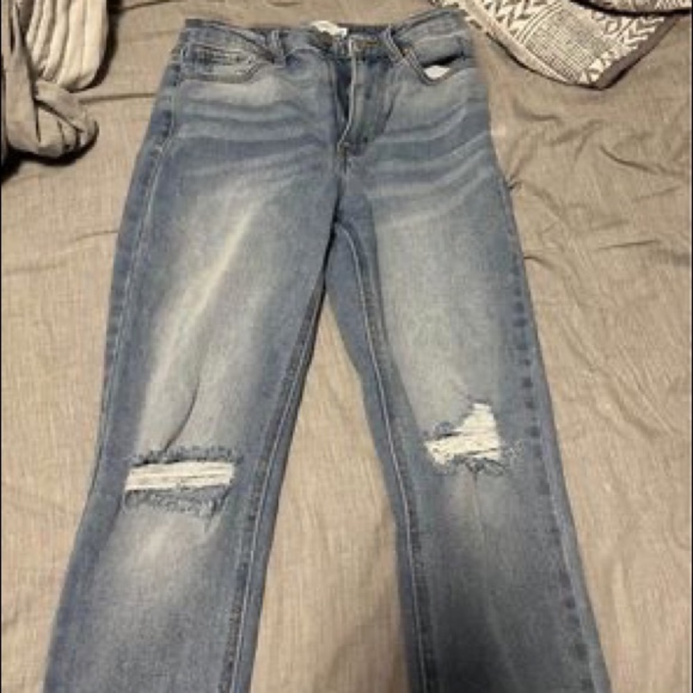 Straight leg true craft mom jeans size 5r.